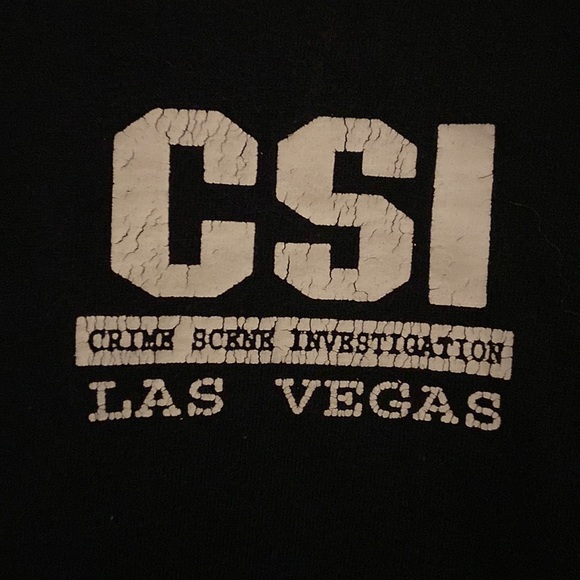 CSI Crime Scene Investigation Las Vegas T-Shirt Adult Size Large 🔥 - Picture 2 of 5
